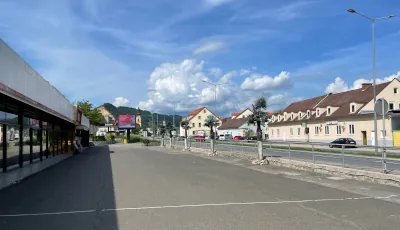 Standort der Videowall in Leoben Kärntnerstraße Ost