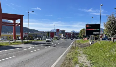 Standort der Videowall in Liezen