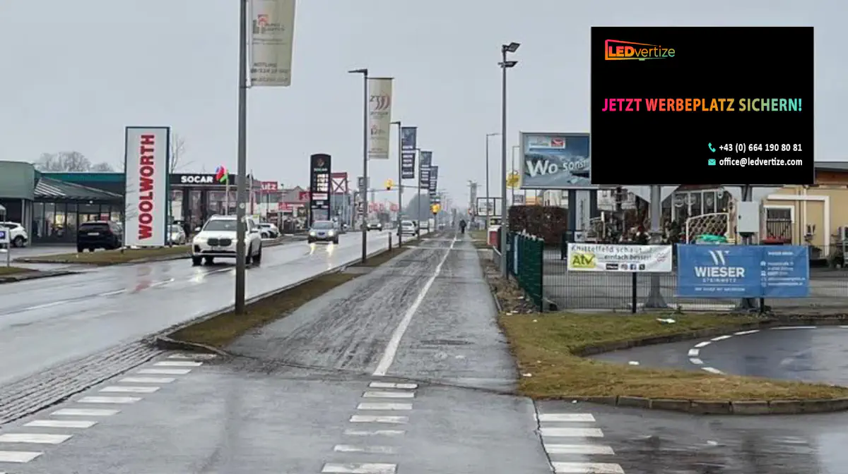 Standort Videowall Knittelfeld Ost - Kärntner Straße