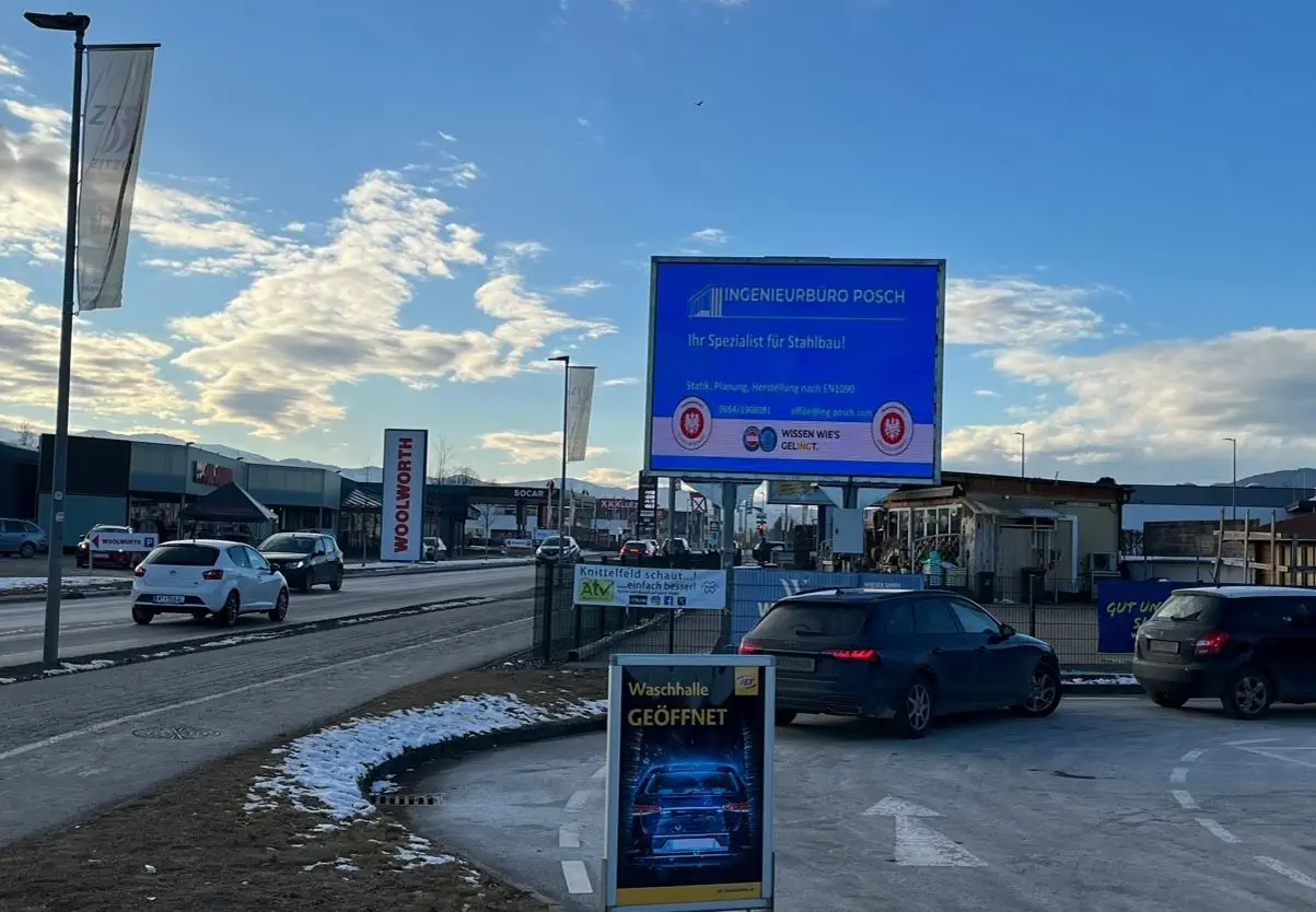 Standort Videowall Knittelfeld 1 - Kärntner Straße